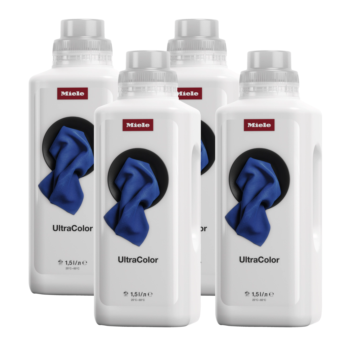 Набор для стирки цветного белья UltraColor Aqua WA UC 1501 L 1,5лх4 шт. Miele купить в Уфе | Всегда в наличии! | Артикул 12647690 | Официальный сайт