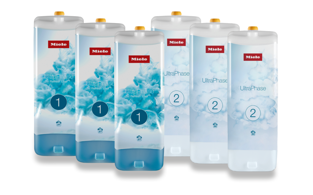 Набор картриджей для стирки UltraPhase Refresh Elixir (6 шт) Miele купить в Уфе | Всегда в наличии! | Артикул 11615140 | Официальный сайт