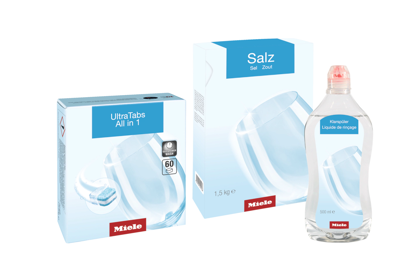 Стартовый набор для посудомоечных машин All in One Set Miele купить в Уфе | Всегда в наличии! | Артикул 11530080 | Официальный сайт