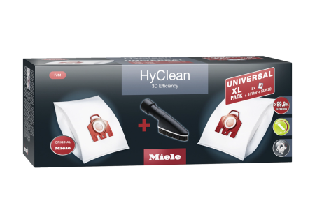 Комплект мешков-пылесборников Universal XL pack HyClean 3D FJM Miele купить в Уфе | Всегда в наличии! | Артикул 11476580 | Официальный сайт